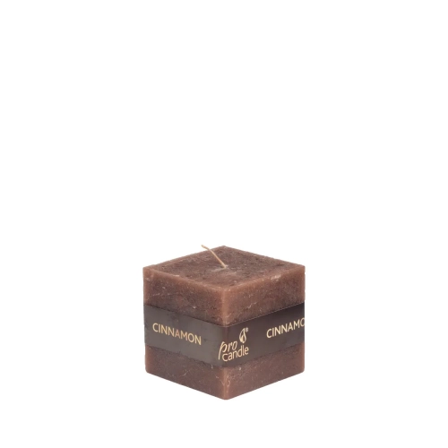 Świeca Zapachowa Rustic Klocek 5x5cm - Cynamon