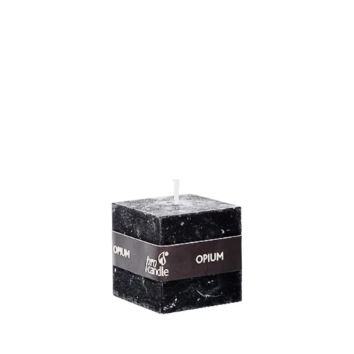 Świeca Zapachowa Rustic Klocek 5x5cm - Opium