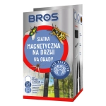 Bros Siatka Magnetyczna na Drzwi Biała 100x220cm 