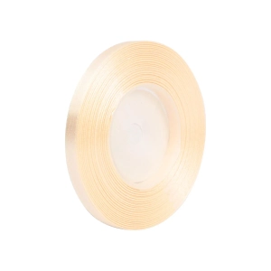 Wstążka Satynowa 6mm 32mb - Jasny Beżowy Nr 300 