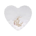 Szatka do Chrztu Serce  26x28cm 