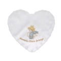 Szatka do Chrztu Serce  26x28cm 