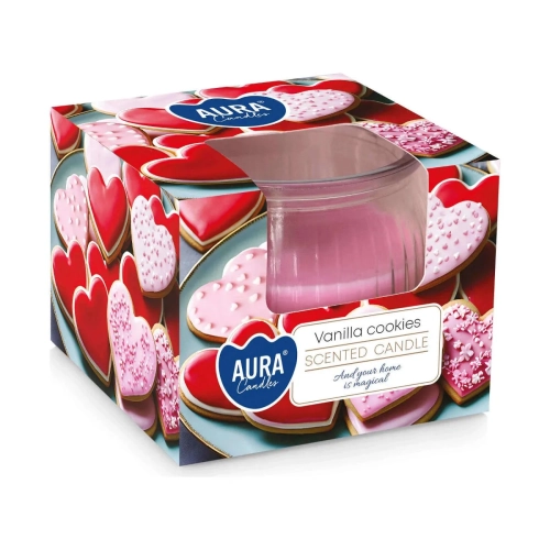 Świeca Zapachowa w Szkle 80g 18h - Waniliowe Ciastko