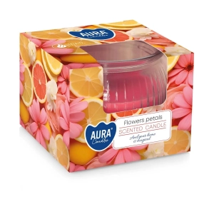 Świeca Zapachowa w Szkle 80g 18h - Płatki Kwiatów