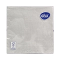 Serwetki AHA 33x33cm kpl. 20szt 3warstwy - Srebrny