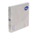 Serwetki AHA 33x33cm kpl. 20szt 3warstwy - Srebrny