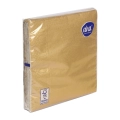 Serwetki AHA 33x33cm kpl. 20szt 3warstwy - Złoty