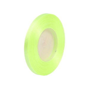 Wstążka Satynowa 6mmx32m - Jasny Zielony Nr 51