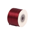 Wstążka Satynowa 3mmx91m - Bordowy Nr 33