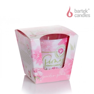 Świeca Zapachowa w Szkle Peony Powder Pink 115g 