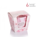 Świeca Zapachowa w Szkle Cherry Blossom Sakura Pink 115g 