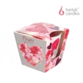 Świeca Zapachowa w Szkle 115g - Flowers Hearts