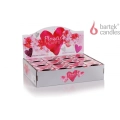 Świeca Zapachowa w Szkle 115g - Flowers Hearts