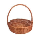 Kosz Wiklinowy Okrągły z Pałąkiem 36x34cm