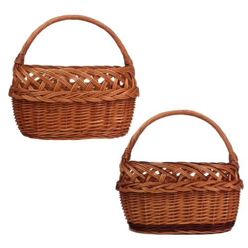 Kosz Wiklinowy na Zakupy Tradycyjny 