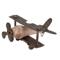 Figurka Dekoracyjna Samolot Retro 23cm - 2 wzory