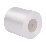 Wstążka Satynowa 100mmx32m - Biały Nr 01