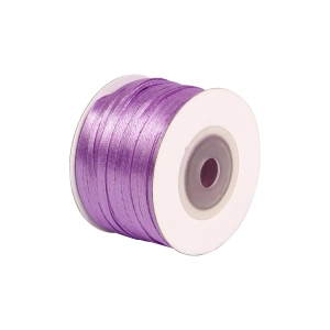 Wstążka Satynowa 3mmx91m - Jasny Fioletowy Nr 125