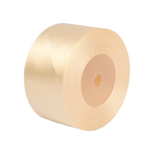 Wstążka Satynowa 50mmx32m - Kremowy Nr 83