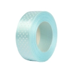 Wstążka Satynowa w Kropki 25mmx22m – Błękitny Nr 104