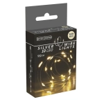 Lampki LED 10 Diod Łezka na Baterie - Ciepły Biały