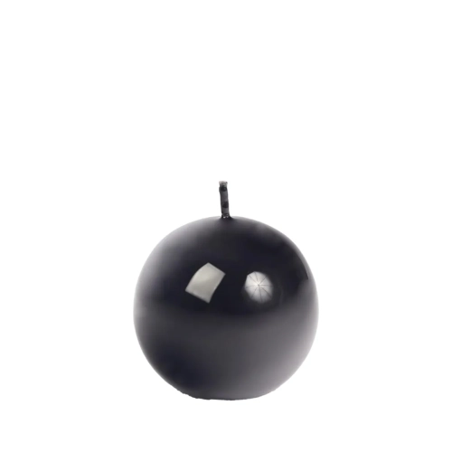 Świeca Kula 5,6cm K2 Lakier - Czarny