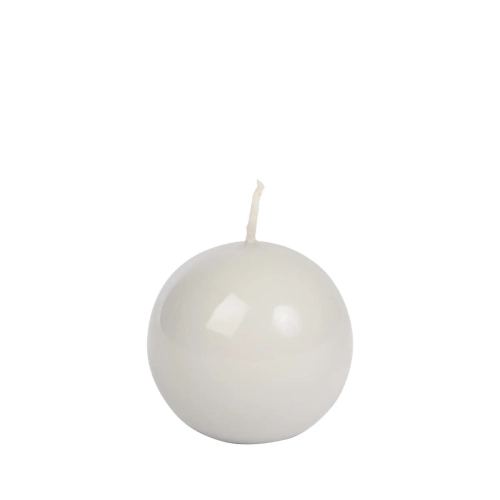 Świeca Kula 5,6cm K2 Lakier - Jasny Popiel