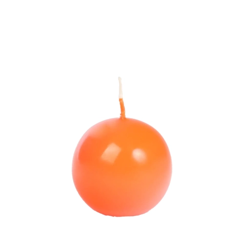 Świeca Kula 5,6cm K2 Lakier - Oranż