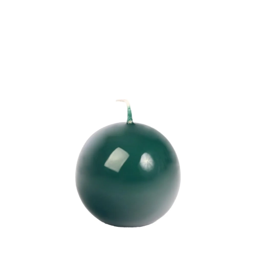 Świeca Kula 5,6cm K2 Lakier - Choinkowy Zielony