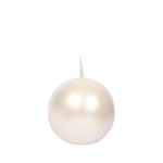Świeca Kula 5,6cm K2 Metalik - Perłowy