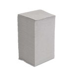 Serwetki Flizelinowe PAW Coctail Airlaid 20x20cm kpl. 100szt Pudełko- Szary