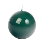 Świeca Kula 10cm K4 Lakier - Choinkowy Zielony