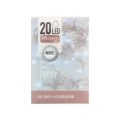 Lampki LED 20 Diod na Baterie - Biały Zimny