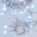 Lampki LED 20 Diod na Baterie - Biały Zimny