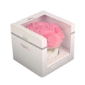 Świeca Rose Box 12x10cm - Różowy
