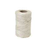 Sznurek Nici Lniane Nabłyszczane 100g 120m - Biały