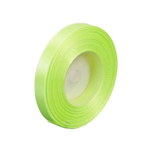 Wstążka Satynowa 12mmx32m - Jasny Zielony Nr 51