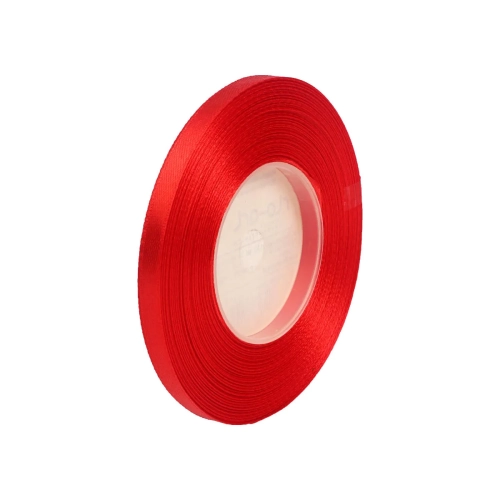 Wstążka Satynowa 6mmx32m - Czerwony Nr 26