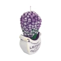 Świeca Boutique Lavender Bukiet w Pudełku 14cm