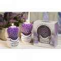 Świeca Boutique Lavender Bukiet w Pudełku 14cm