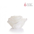 Świeca Róża z Diodą 7,5x12,5cm – Biały