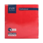 Serwetki Flizelinowe PAW Professional Airlaid kpl. 50szt - Czerwony