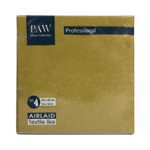 Serwetki PAW Professional Airlaid kpl. 50szt - Oliwkowy