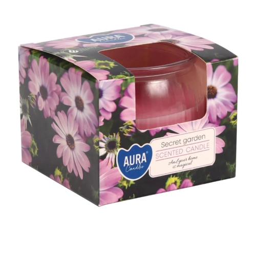 Świeca Zapachowa w Szkle 80g 18h - Tajemniczy Ogród
