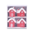 Domek Ceramiczny 3cm kpl. 4szt