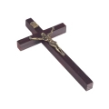 Krzyż Wiszący Drewniany 12,5cm - 3 kolory