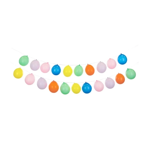 Balony Girlanda Kolorowa 21 Elementów