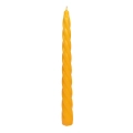 Świeca Fortepianowa 23cm kpl. 10szt Lakier - Żółty
