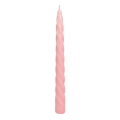 Świeca Fortepianowa 23cm kpl. 10szt Lakier - Jasny Różowy