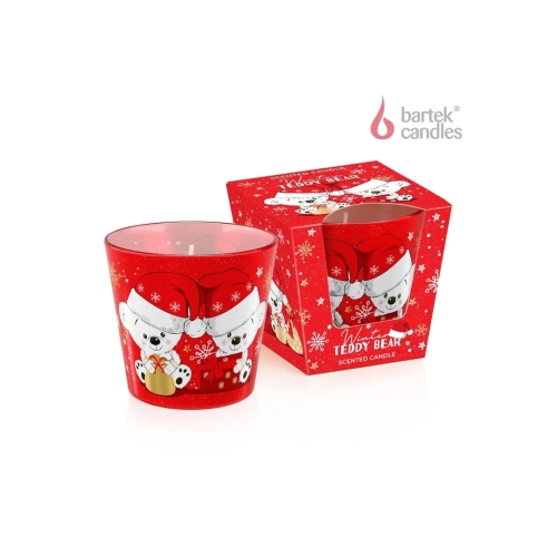 Świeca Zapachowa w Szkle 115g - Winter Teddy Bear
